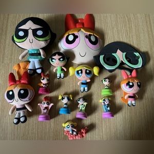 Lot of Vintage Cartoon Network The Powerpuff Girls
